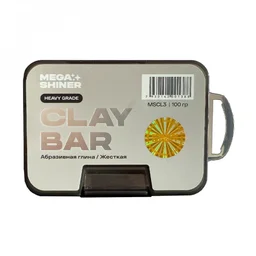 Clay Bar Heavy Абразивная глина жесткая MegaShiner